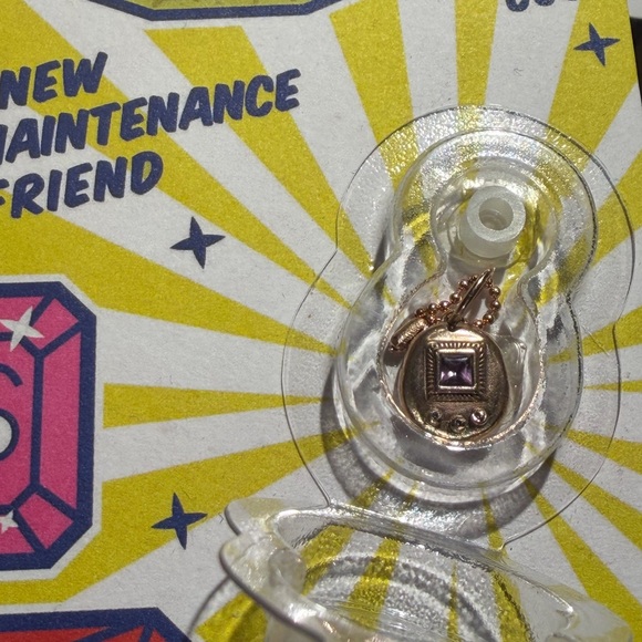 Kimberly Doyle Baby Gemagotchi Rose Gold Amethyst Diamonds inc packaging! - Picture 3 of 8